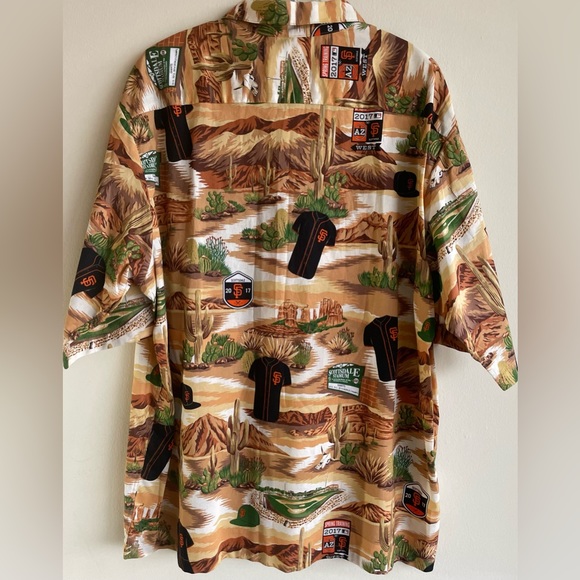 SF GIANTS SPRING TRAINING SCOTTSDALE, AZ, BTN FRNT COLLARED SHRT, SZ XL - Picture 5 of 10